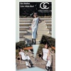 image:imageGRECERELLE 2025 Women Summer Color Blocking Round Neck Sleeveless Casual WrinkleFree Side Split Maxi Dress with PocketsWhite Black