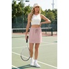 image:imageGRECERELLE 2026 Active Skirts for Women with Builtin Shorts and Pockets for Golf Tennis Hiking Workout Casual SkortRose Pink