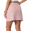 image:imageGRECERELLE 2026 Active Skirts for Women with Builtin Shorts and Pockets for Golf Tennis Hiking Workout Casual SkortRose Pink