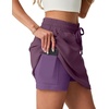 image:imageGRECERELLE 2026 Active Skirts for Women with Builtin Shorts and Pockets for Golf Tennis Hiking Workout Casual SkortRosewood