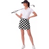 image:imageGRECERELLE 2026 Summer Dolphin Active Skirts for Golf Tennis Hiking Cycling Workout Casual Shorts with 4 PocketsCheckered