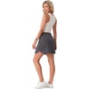 image:imageGRECERELLE 2026 Summer Dolphin Active Skirts for Golf Tennis Hiking Cycling Workout Casual Shorts with 4 PocketsDark Gray