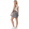 image:imageGRECERELLE 2026 Summer Dolphin Active Skirts for Golf Tennis Hiking Cycling Workout Casual Shorts with 4 PocketsDark Rock Gray