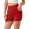 image:imageGRECERELLE 2026 Summer Dolphin Active Skirts for Golf Tennis Hiking Cycling Workout Casual Shorts with 4 PocketsRed