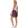 image:imageGRECERELLE 2026 Summer Dolphin Active Skirts for Golf Tennis Hiking Cycling Workout Casual Shorts with 4 PocketsRosewood