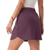 image:imageGRECERELLE 2026 Summer Dolphin Active Skirts for Golf Tennis Hiking Cycling Workout Casual Shorts with 4 PocketsRosewood