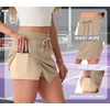 image:imageGRECERELLE 2026 Women Active Skirts with Side Slit Builtin Shorts amp Pockets for Tennis Golf Athletic Casual SkortKhaki