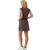 image:imageGRECERELLE 2026 Women Summer Casual 2 Piece Outfits Skort Sets Sleeveless VNeck Top amp Tennis Skirt with Pockets for AthleticDark Coffee