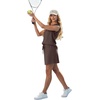 image:imageGRECERELLE 2026 Women Summer Casual 2 Piece Outfits Skort Sets Sleeveless VNeck Top amp Tennis Skirt with Pockets for AthleticDark Coffee