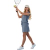 image:imageGRECERELLE 2026 Women Summer Casual 2 Piece Outfits Skort Sets Sleeveless VNeck Top amp Tennis Skirt with Pockets for AthleticDenim Blue