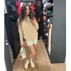 image:imageGRECERELLE 2026 Womens Fall Winter Long Sleeve Casual Pullover Sweater TopsApricot