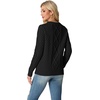 image:imageGRECERELLE 2026 Womens Fall Winter Long Sleeve Casual Pullover Sweater TopsBlack