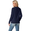 image:imageGRECERELLE 2026 Womens Fall Winter Long Sleeve Casual Pullover Sweater TopsNavy Blue