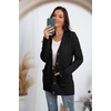 image:imageGRECERELLE 2026 Womens Long Sleeve Cable Knit Cardigan Sweater with Pockets03black