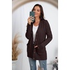 image:imageGRECERELLE 2026 Womens Long Sleeve Cable Knit Cardigan Sweater with Pockets24coffee