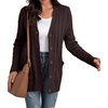image:imageGRECERELLE 2026 Womens Long Sleeve Cable Knit Cardigan Sweater with Pockets24coffee