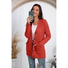 image:imageGRECERELLE 2026 Womens Long Sleeve Cable Knit Cardigan Sweater with Pockets26pumpkin