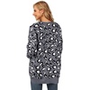 image:imageGRECERELLE 2026 Womens Long Sleeve Cable Knit Cardigan Sweater with PocketsB03 Leopard Print Dark Gray
