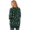 image:imageGRECERELLE 2026 Womens Long Sleeve Cable Knit Cardigan Sweater with PocketsB09 Leopard Print Dark Green