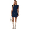 image:imageGRECERELLE 2026 Womens Summer 2 Piece Skort Set Cap Sleeve Round Neck Top amp Tennis Skirt with Pockets for Athletic amp CasualNavy Blue