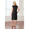 image:imageGRECERELLE 2026 Womens Summer Casual WrinkleFree Midi Dress with PocketsBlack