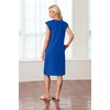 image:imageGRECERELLE 2026 Womens Summer Casual WrinkleFree Midi Dress with PocketsRoyal Blue