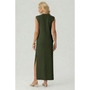 image:imageGRECERELLE 2026 Womens Summer Fall Shift Sweater Maxi Dress with PocketsArmy Green