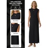 image:imageGRECERELLE 2026 Womens Summer Fall Shift Sweater Maxi Dress with PocketsBlack