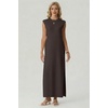 image:imageGRECERELLE 2026 Womens Summer Fall Shift Sweater Maxi Dress with PocketsDark Coffee
