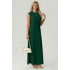 image:imageGRECERELLE 2026 Womens Summer Fall Shift Sweater Maxi Dress with PocketsDark Green