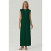 image:imageGRECERELLE 2026 Womens Summer Fall Shift Sweater Maxi Dress with PocketsDark Green