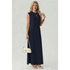 image:imageGRECERELLE 2026 Womens Summer Fall Shift Sweater Maxi Dress with PocketsNavy Blue