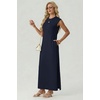 image:imageGRECERELLE 2026 Womens Summer Fall Shift Sweater Maxi Dress with PocketsNavy Blue