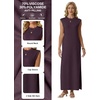 image:imageGRECERELLE 2026 Womens Summer Fall Shift Sweater Maxi Dress with PocketsRosewood