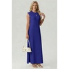 image:imageGRECERELLE 2026 Womens Summer Fall Shift Sweater Maxi Dress with PocketsRoyal Blue