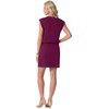 image:imageGRECERELLE 2026 Womens Summer Tie Waist Casual T Shirt Dress with PocketsPitaya