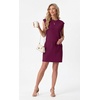 image:imageGRECERELLE 2026 Womens Summer Tie Waist Casual T Shirt Dress with PocketsPitaya