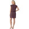 image:imageGRECERELLE 2026 Womens Summer Tie Waist Casual T Shirt Dress with PocketsRosewood