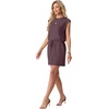 image:imageGRECERELLE 2026 Womens Summer Tie Waist Casual T Shirt Dress with PocketsRosewood