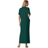 image:imageGRECERELLE 2026 Womens Summer WrinkleFree 2 Piece Skirt Sets with PocketsDark Green