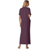 image:imageGRECERELLE 2026 Womens Summer WrinkleFree 2 Piece Skirt Sets with PocketsRosewood