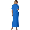 image:imageGRECERELLE 2026 Womens Summer WrinkleFree 2 Piece Skirt Sets with PocketsRoyal Blue