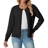 image:imageGRECERELLE Cardigan Sweaters for Women Lightweight 2026 Fall OutfitsAblack