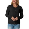 image:imageGRECERELLE Cardigan Sweaters for Women Lightweight 2026 Fall OutfitsAblack
