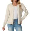 image:imageGRECERELLE Cardigan Sweaters for Women Lightweight 2026 Fall OutfitsAoatmeal