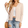 image:imageGRECERELLE Cardigan Sweaters for Women Lightweight 2026 Fall OutfitsApricot