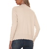 image:imageGRECERELLE Cardigan Sweaters for Women Lightweight 2026 Fall OutfitsApricot