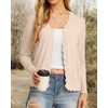 image:imageGRECERELLE Cardigan Sweaters for Women Lightweight 2026 Fall OutfitsApricot
