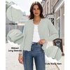 image:imageGRECERELLE Cardigan Sweaters for Women Lightweight 2026 Fall OutfitsBean Green
