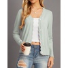 image:imageGRECERELLE Cardigan Sweaters for Women Lightweight 2026 Fall OutfitsBean Green